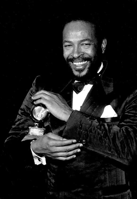 Marvin Gaye bei der Grammy-Verleihung 1983