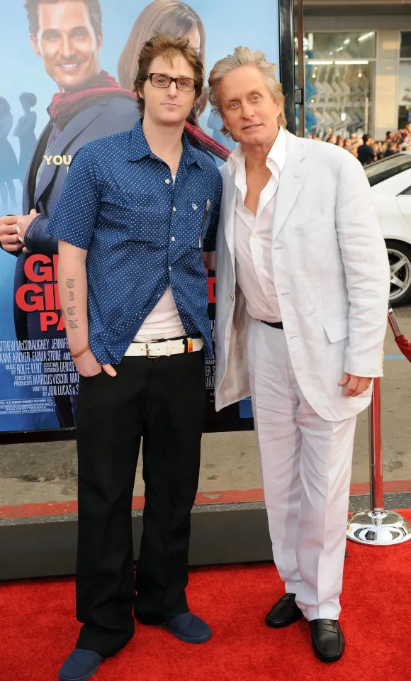 Cameron Douglas und Michael Douglas