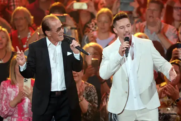 Michael Holm und Ramon Roselly