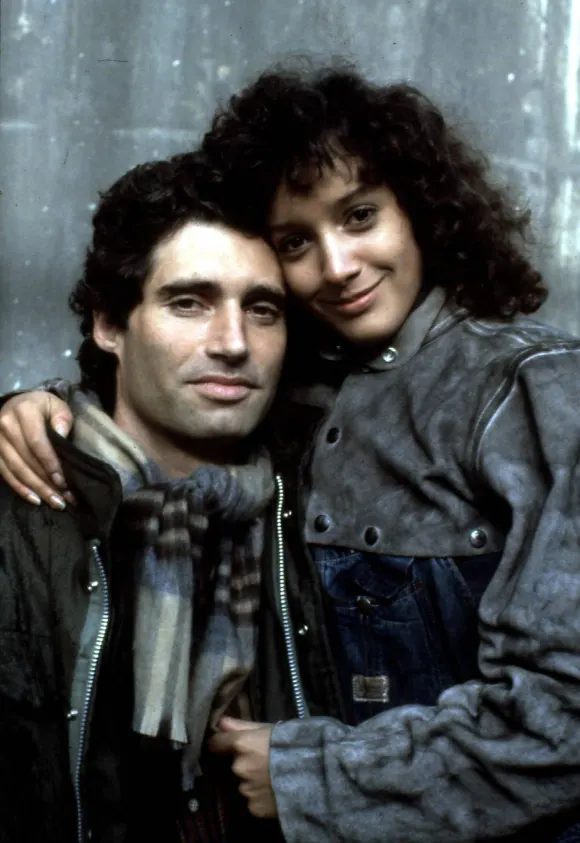 Michael Nouri und Jennifer Beals in „Flashdance“ 1983