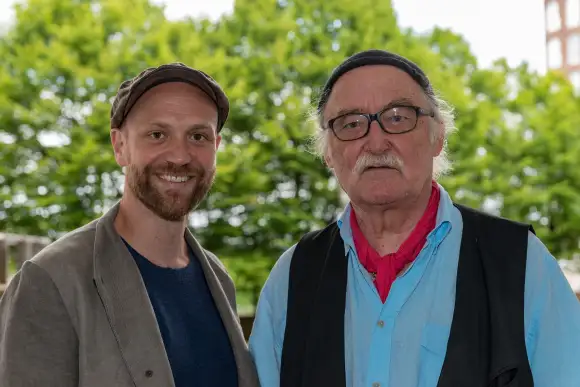 Moritz A. Sachs und Hans W. Geißendörfer