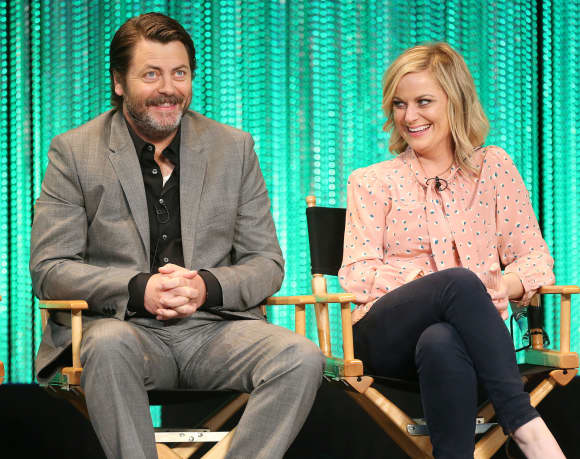 Nick Offerman und Amy Poehler aus „Parks And Recreation“
