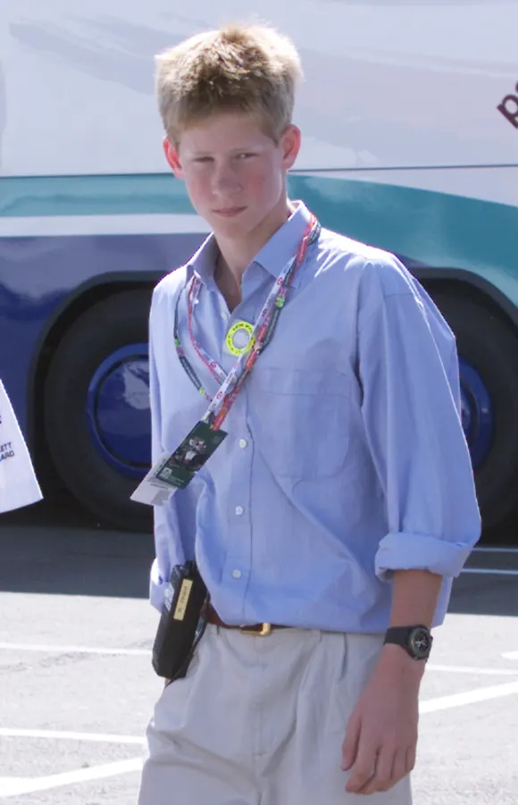 Prinz Harry als Teenager