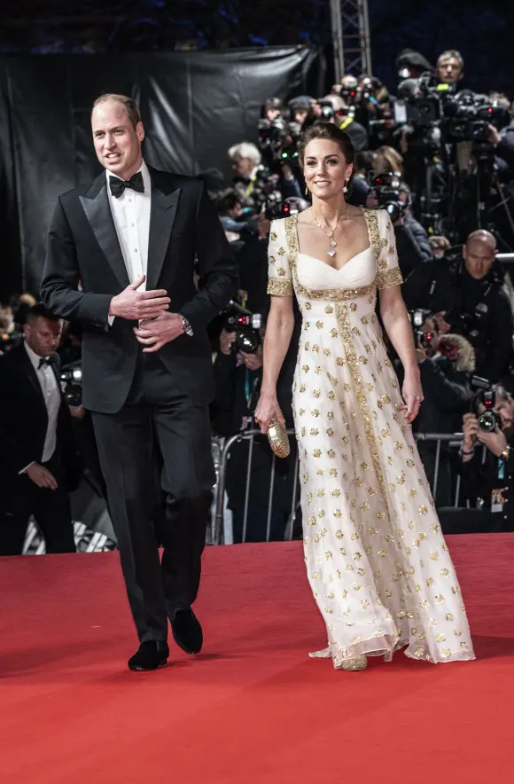 Herzogin Kate und Prinz William; BAFTA Awards 2020 Prinz William und Herzogin Kate