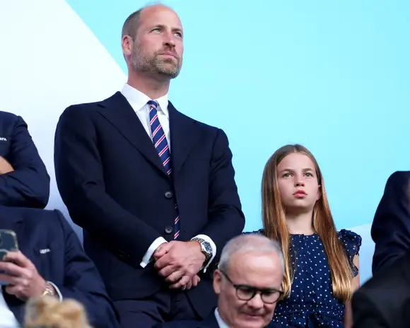 prinz william prinzessin charlotte frauen em finale 2025