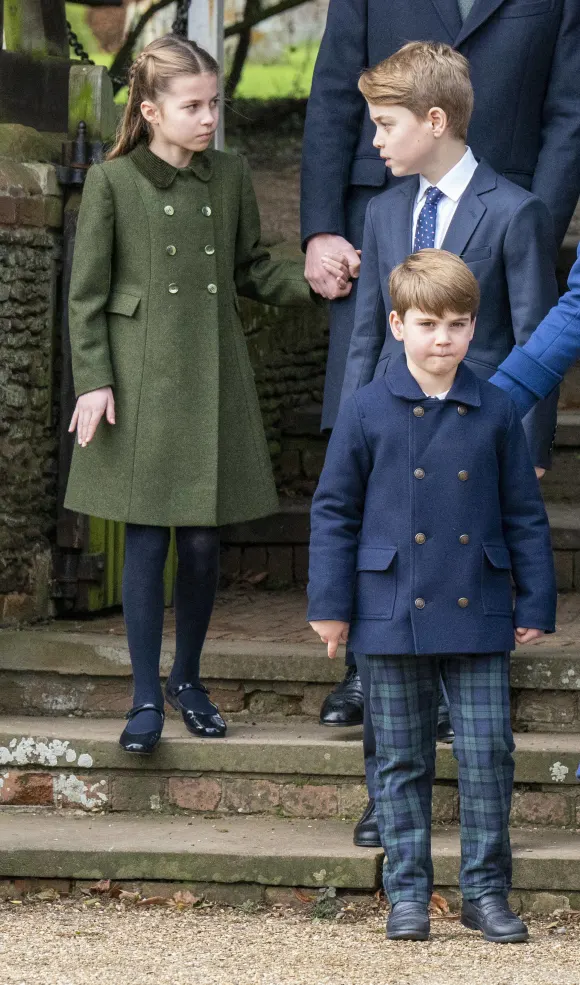 Prinzessin Charlotte, Prinz George und Prinz Louis