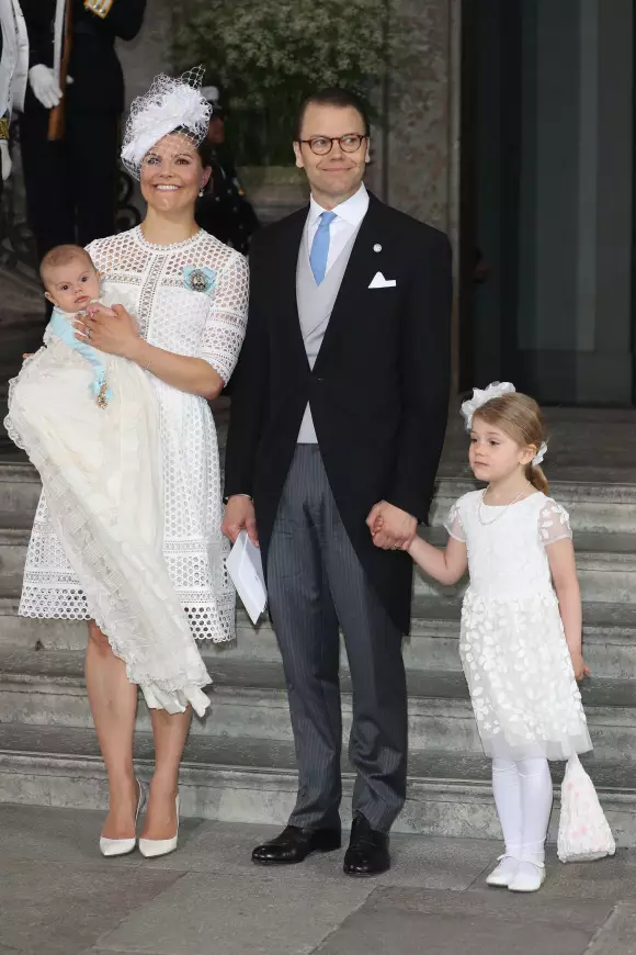 Royale Taufe: Prinzessin Victoria, Prinz Daniel, Prinzessin Estelle und Prinz Oscar