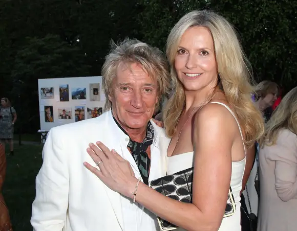Rod Stewart und Penny Lancaster