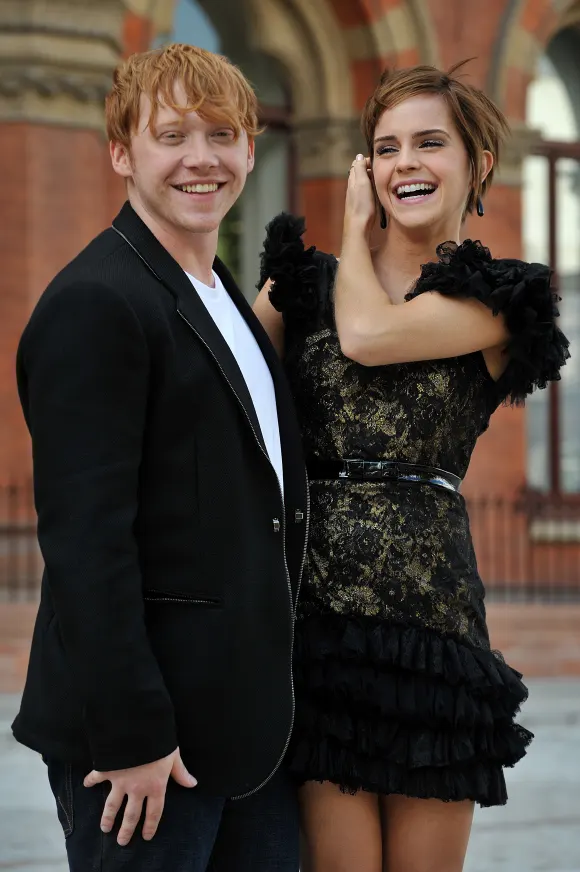 Rupert Grint und Emma Watson