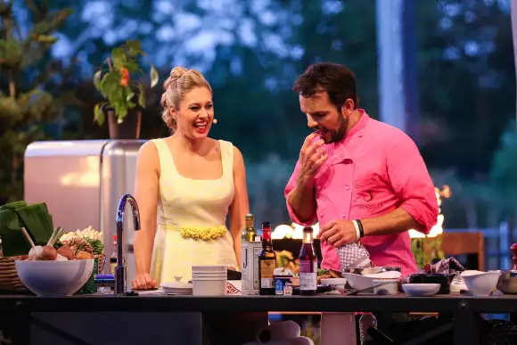 Ruth Moschner und Steffen Henssler