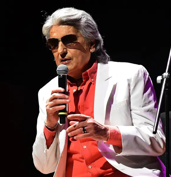 RECORD DATE NOT STATED FILE PHOTO - Singer Toto Cutugno at his concert in Izmir, Turkey, on 17 February 2017. Italian si