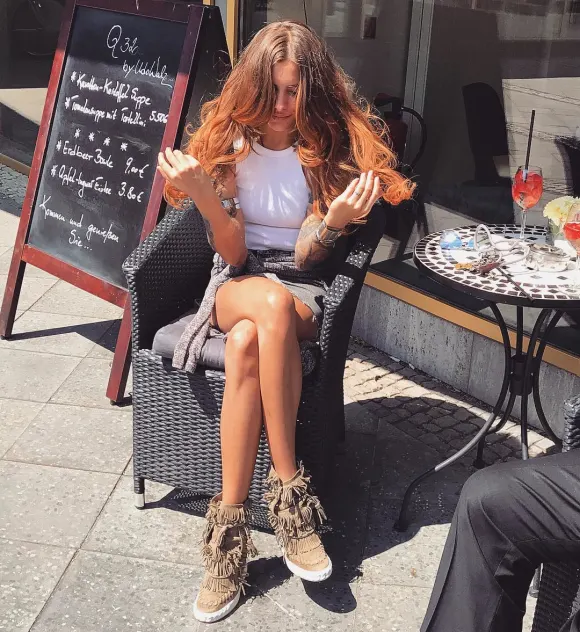 Moderatorin Sophia Thomalla hat eine neue Haarfarbe