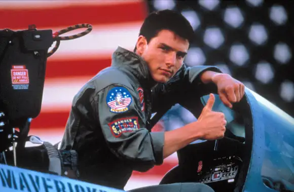 Tom Cruise in „Top Gun“
