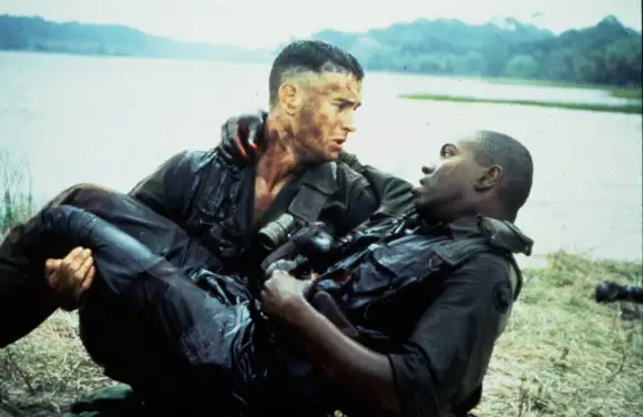 Tom Hanks und Mykelti Williamson spielten in "Forrest Gump" Freunde
