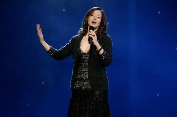 Sängerin Vicky Leandros - Generalprobe 16. Jose Carreras Gala 2010 in der Neuen Messe Leipzig