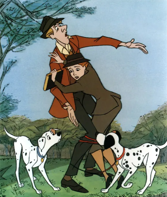 „101 Dalmatiner“ ist ein Zeichentrickfilm von Disney.