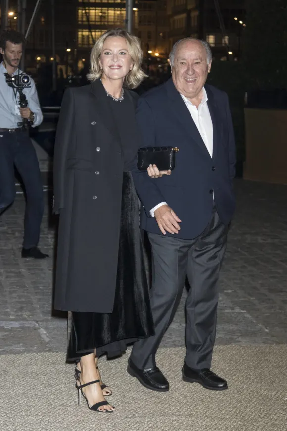 Amancio Ortega und Flora Pérez