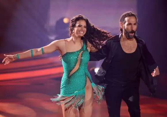 Amira Aly und Massimo Sinató