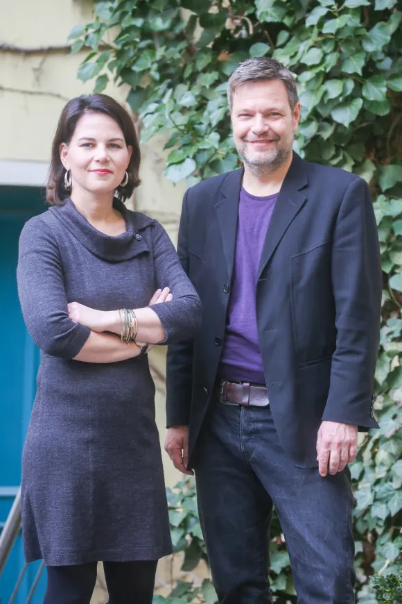 Annalena Baerbock und Robert Habeck