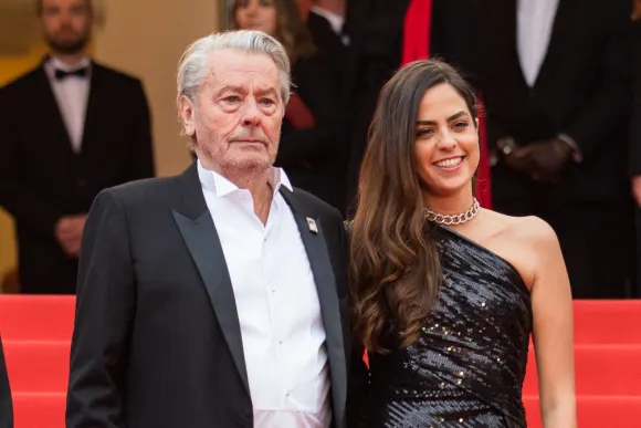 Anouchka und Alain Delon im Jahr 2019
