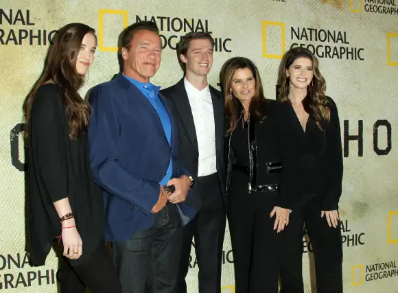 Arnold Schwarzenegger und Familie