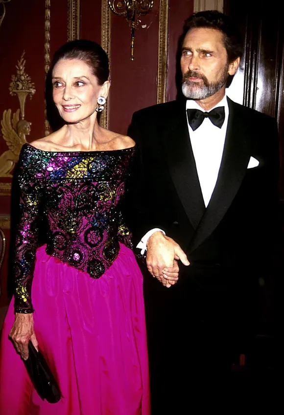 Audrey Hepburn und Robert Wolders
