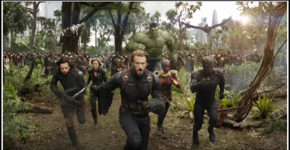 „Avengers: Infinity War“ mit Chris Evans, Scarlett Johansson und Mark Ruffalo