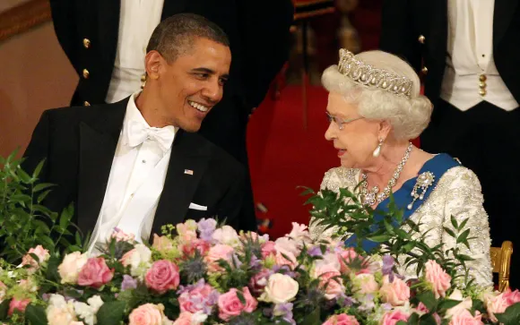 Barack Obama, Königin Elisabeth