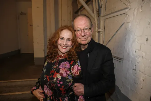 Christiane Leuchtmann und Hans Peter Korff im Jahr 2018