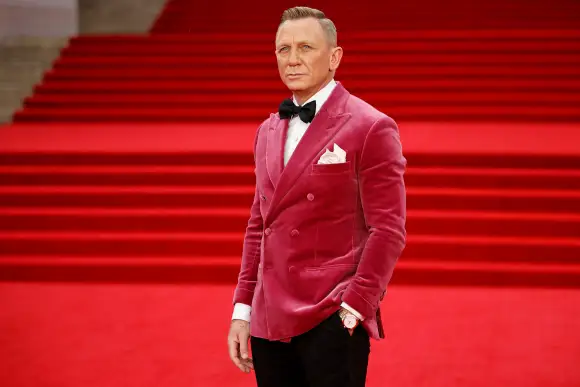Daniel Craig bei der Weltpremiere von „Keine Zeit zu sterben“ am 28. September 2021