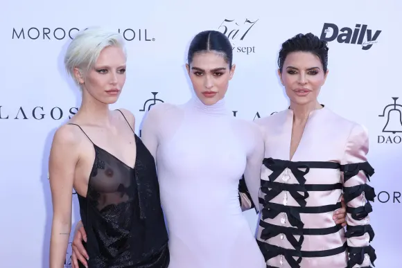 Delilah Belle Hamlin, Amelia Gray Hamlin und Lisa Rinna