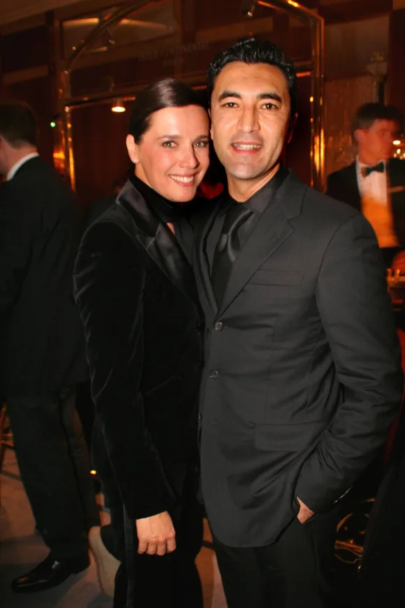 Désirée Nosbusch und ihr damaliger Partner Mehmet im Jahr 2005