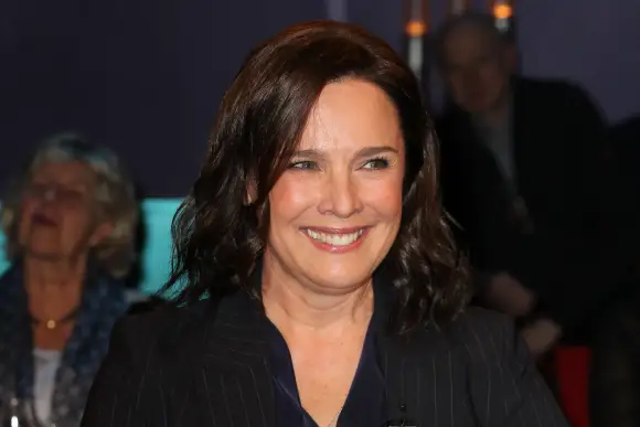 Schauspielerin und Moderatorin Désirée Nosbusch bei der „NDR Talk Show“ im Februar 2020