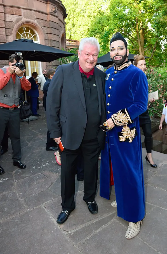 Dieter Schroth und Harald Glööckler sind schon lange ein Paar