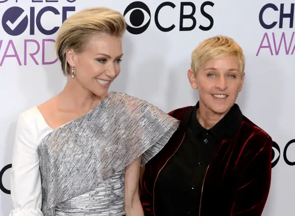 Ellen DeGeneres und Portia de Rossi