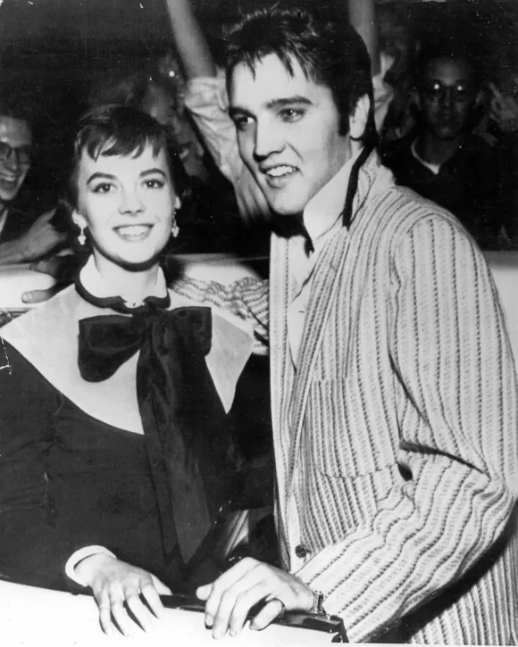 Elvis Presley mit Natalie Wood 1956
