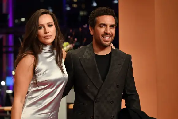 Elyas M’Barek und seine Frau bei der Berlinale 2023