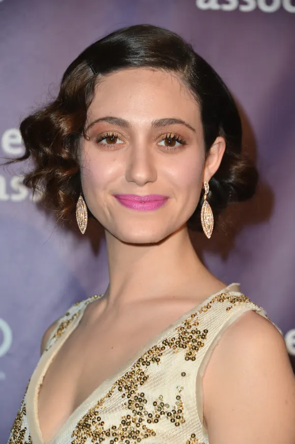 Emmy Rossum Make-Up-Fail 2014 in Beverly Hills