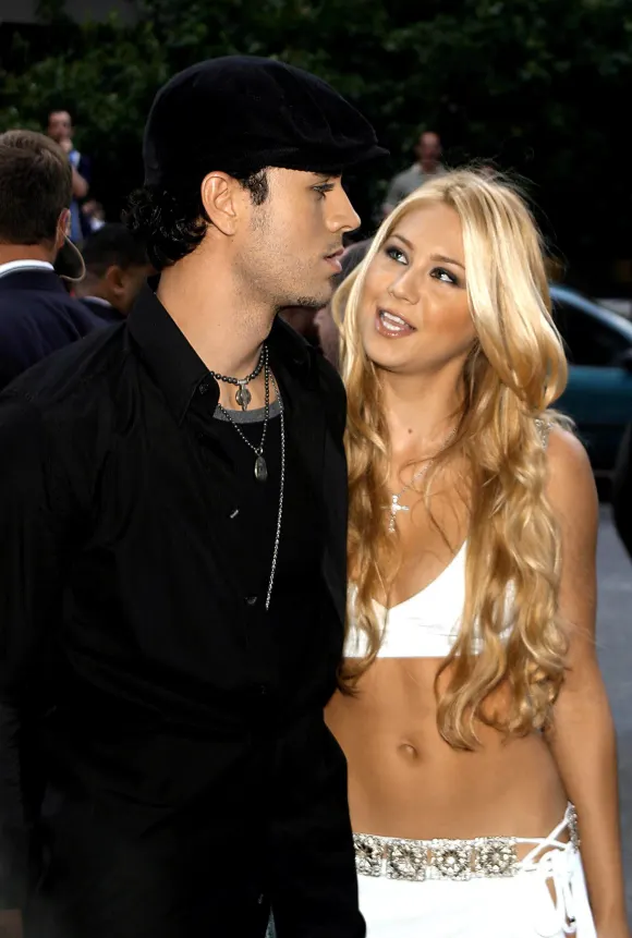 Enrique Iglesias und Anna Kurnikowa
