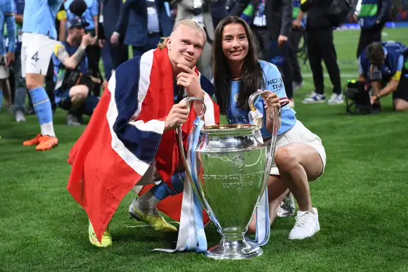 erling haaland isabel haugseng johansen