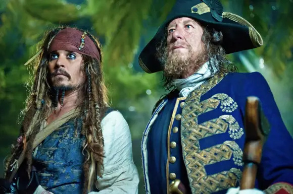 Die „Fluch der Karibik“-Piraten „Captain Jack Sparrow“ und „Captain Hector Barbossa“ verbindet eine Hassliebe