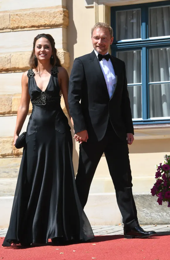 Franca Lehfeldt und Christian Lindner 2018