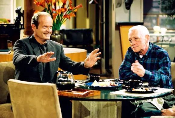 Frasier und sein Vater Martin Crane