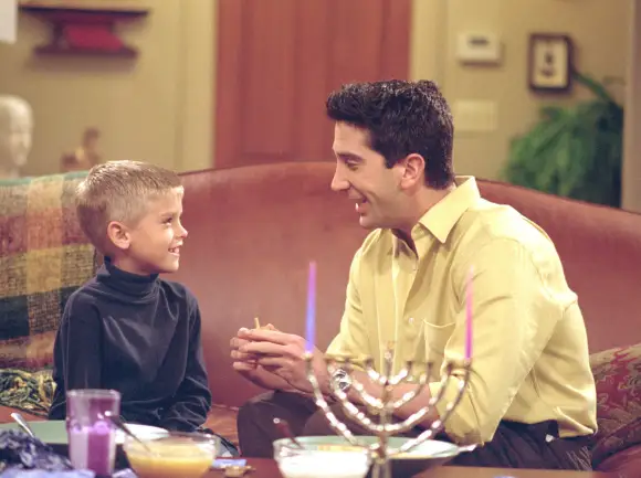 „Friends“: David Schwimmer und Cole Sprouse