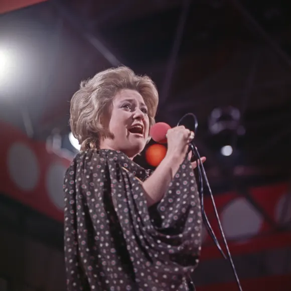 Gitte Haenning in der „ZDF-Hitparade“