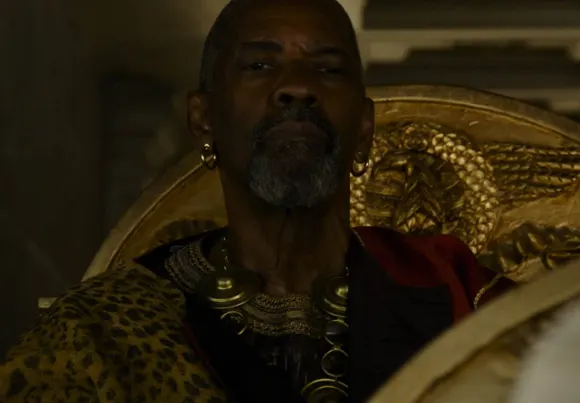 Denzel Washington in "Gladiator II"