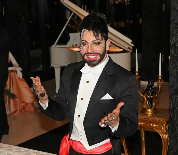 Harald Glööckler extravagant wie immer