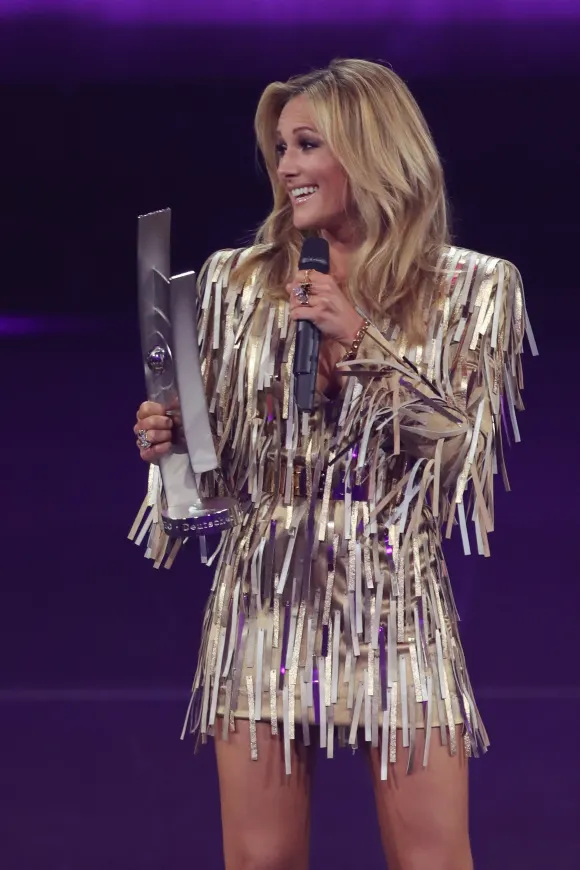 Helene Fischer landete mit dem Song „Herzbeben“ einen riesen Hit