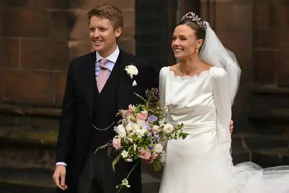 Hugh Grosvenor und Olivia duke westminster baby nachwuchs kind