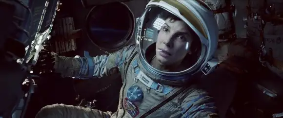 Sandra Bullock in „Gravity“